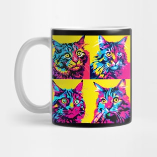 American Curl Pop Art - Cat Lover Gift Mug